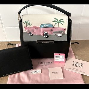 Kate Spade Pink Convertible Maddie Backpack